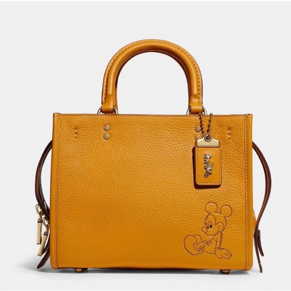 Coach Handbags - Disney X Coach Rogue 25 With Mickey